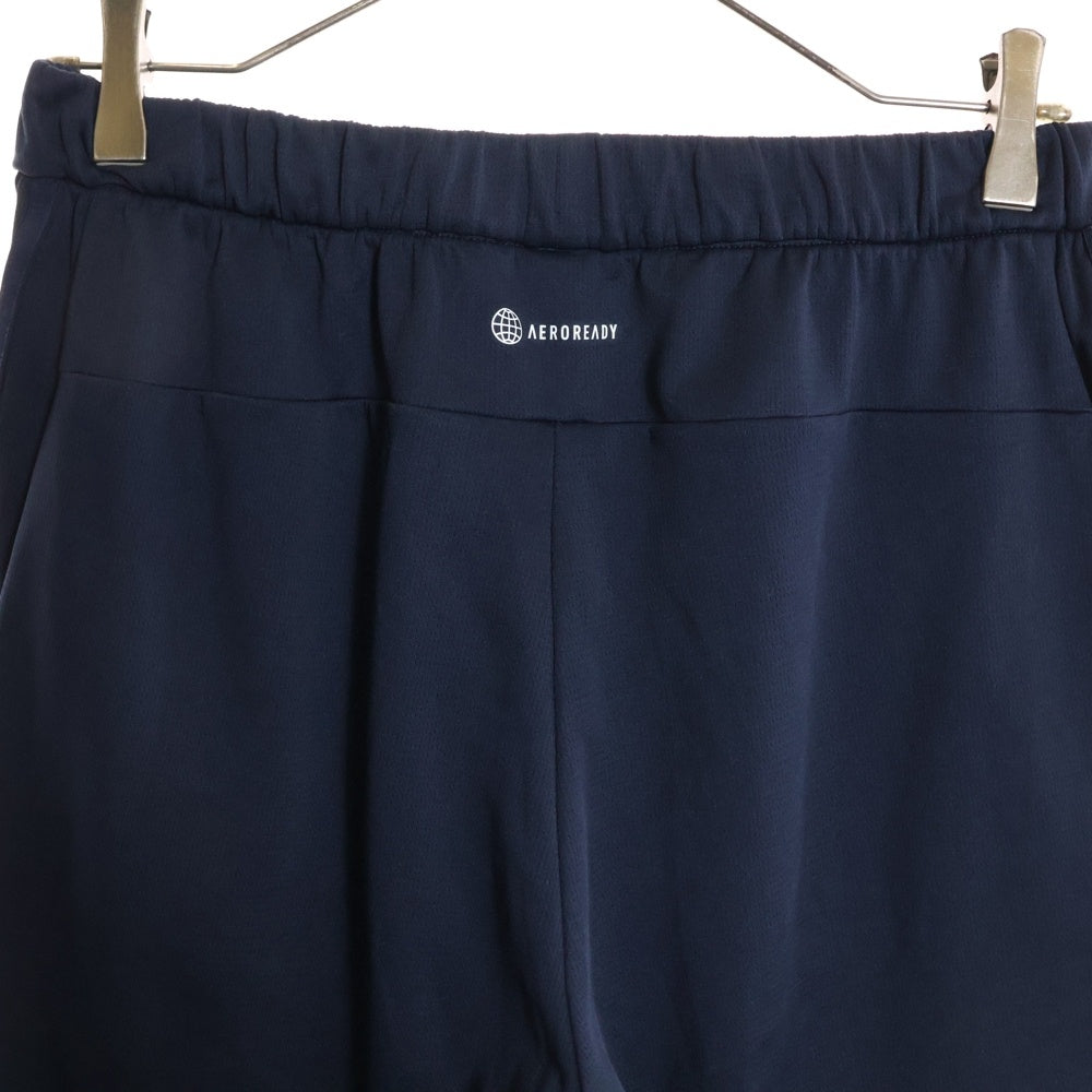 adidas(アディダス) 2FK001 ロゴデザイン サイドライン ハーフパンツ ネイビー