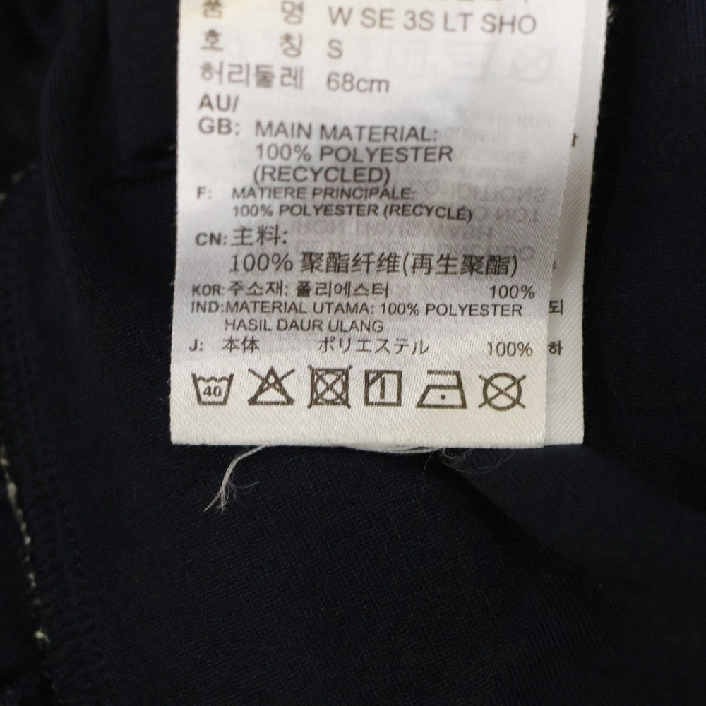 adidas(アディダス) 2FK001 ロゴデザイン サイドライン ハーフパンツ ネイビー