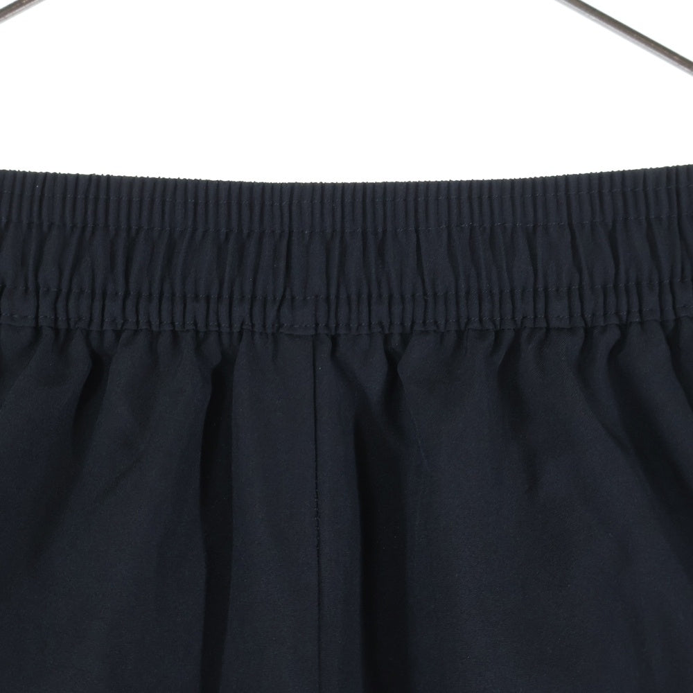 adidas(アディダス) 938002 ロゴデザイン ナイロンハーフパンツ ブラック