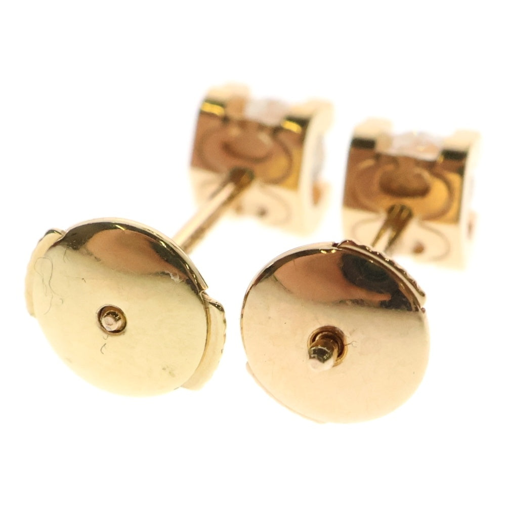 Cartier(カルティエ) C ドゥ カルティエ ピアス K18PG ピンクゴールド 1Pダイヤモンド 0.18carat 両耳