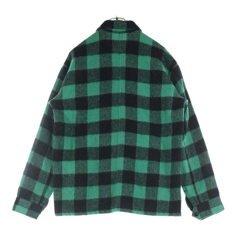 TENDERLOIN(テンダーロイン) 03AW T-BUFFALO JKT 1st T-20RG 初期 バッファロー チェック ウールジャケット グリーン/ブラック