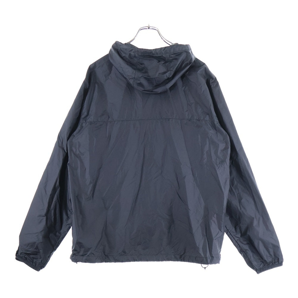 THISISNEVERTHAT(ディスイズネバーザット) T-Light Jacket ジップアップ フーデットシェルジャケット ブラック TN230WOWLS02