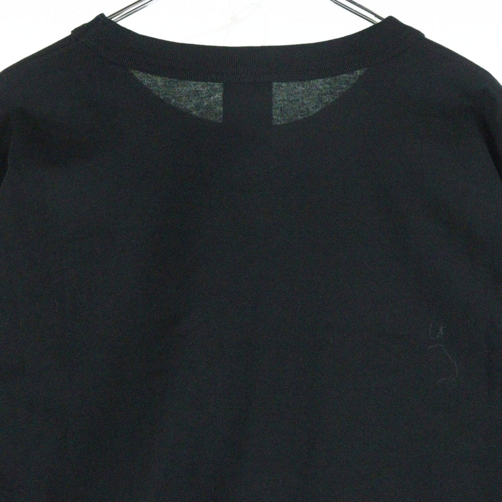 WTAPS(ダブルタップス) ×CHAMPION チャンピオン ロゴエンブロイダリー ロングスリーブ長袖Tシャツ カットソー ブラック C8-Z411