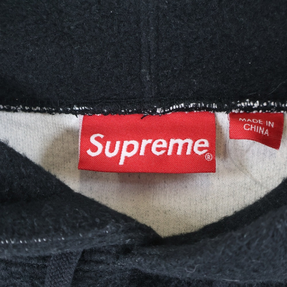 SUPREME(シュプリーム) 23SS Inside Out Box Logo Hooded Sweatshirt インサイドアウト ボックスロゴフーデッドスウェットシャツ プルオーバーパーカー ブラック