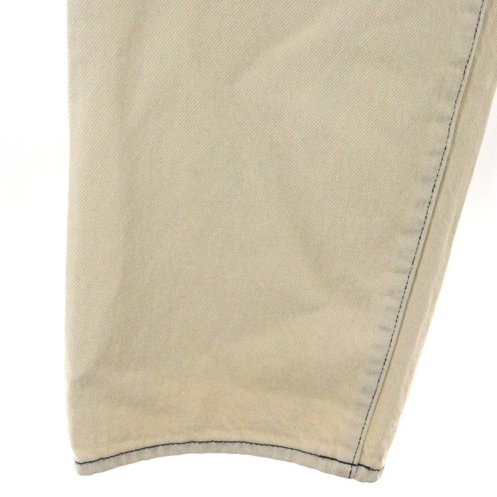 SUPREME(シュプリーム) 25SS Regular Jean Bleached ロゴ スター レギュラー デニム ブリーチ ジーンズ パンツ アイボリー