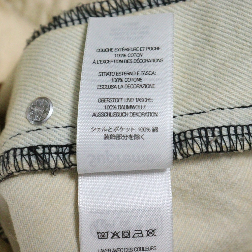 SUPREME(シュプリーム) 25SS Regular Jean Bleached ロゴ スター レギュラー デニム ブリーチ ジーンズ パンツ アイボリー
