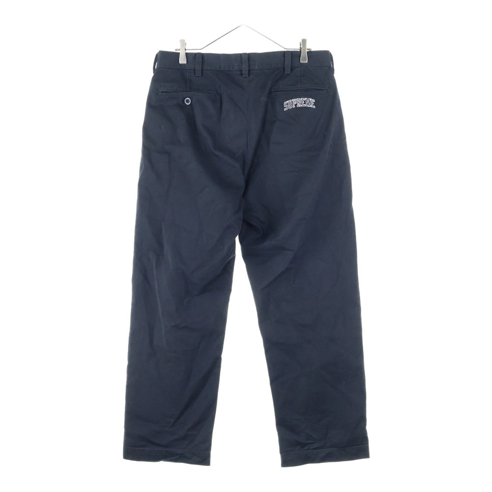 SUPREME(シュプリーム) 22SS × Doughboy Chino Pant ドゥボーイ グラフィックエンブロイダリー チノパンツ ブラック