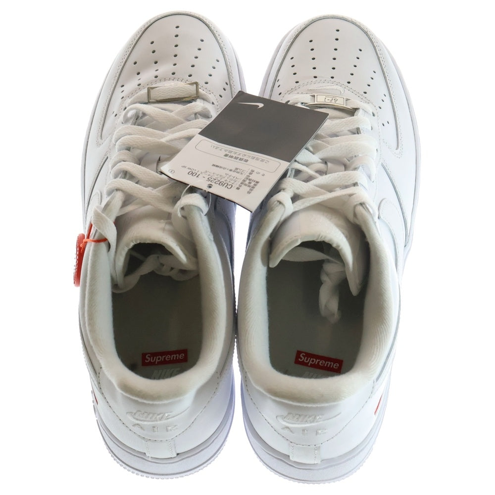 NIKE(ナイキ) ×SUPREME AIR FORCE 1 LOW シュプリーム エアフォース1 ローカットスニーカー ホワイト US9/27.0cm CU9225-100