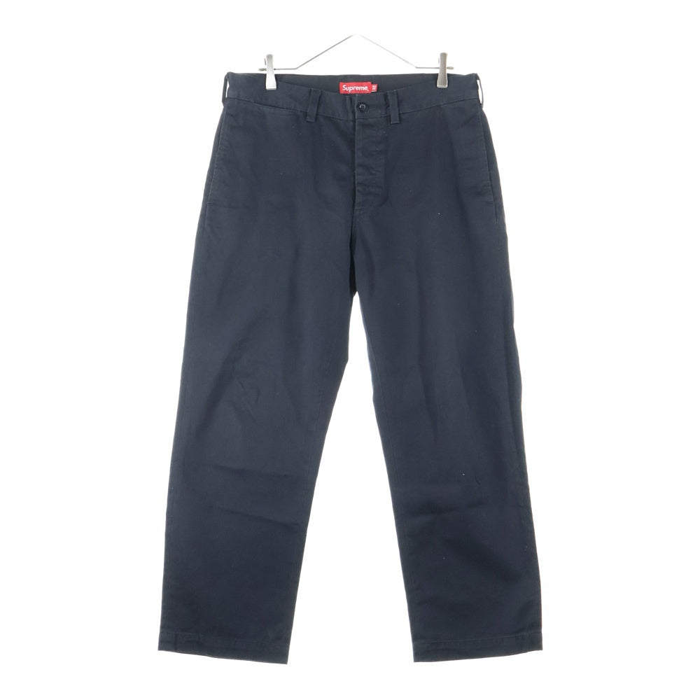 SUPREME(シュプリーム) 20AW Pin Up Chino Pant ピンアップ グラフィックエンブロイダリー チノパンツ ブラック