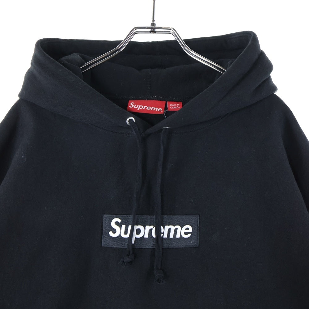SUPREME(シュプリーム) 21AW Box Logo Hooded Sweatshirt ボックスロゴ スウェットプルオーバーパーカー ブラック