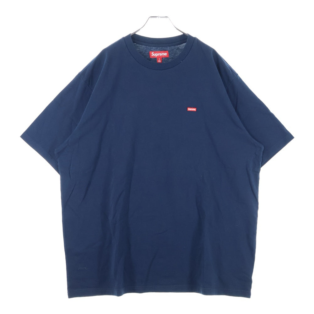 SUPREME(シュプリーム) 24SS Small Box Tee スモールボックスロゴ クルーネック半袖Tシャツ カットソー ネイビー