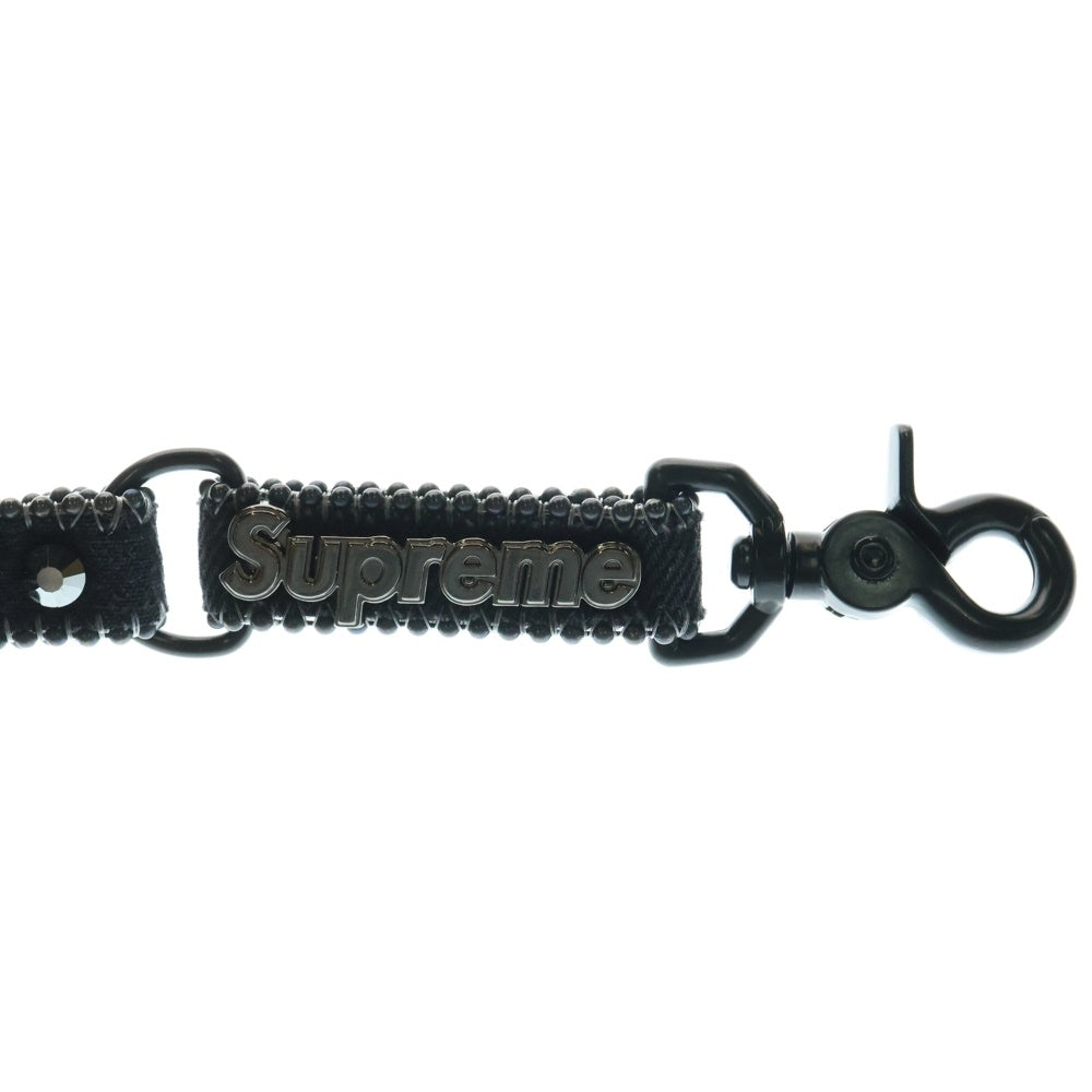 SUPREME(シュプリーム) 25SS (b.b.simon)Denim Lanyard デニム スタッズデザイン ランヤード インディゴ