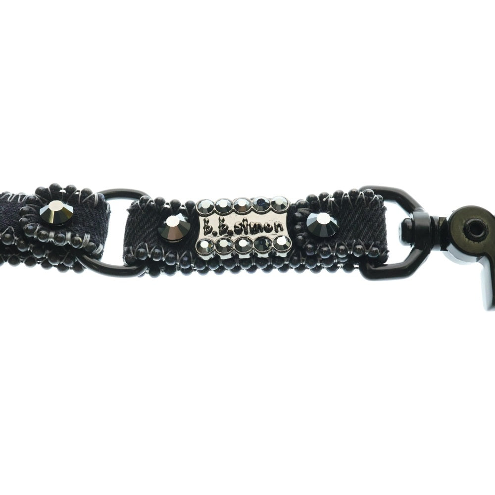 SUPREME(シュプリーム) 25SS (b.b.simon)Denim Lanyard デニム スタッズデザイン ランヤード インディゴ