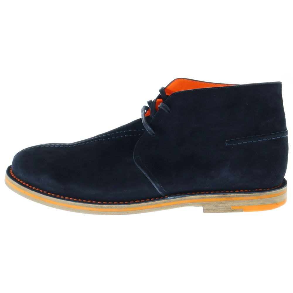 LOUIS VUITTON(ルイヴィトン) 13SS スエード レースアップ チャッカブーツ ネイビー BM1112