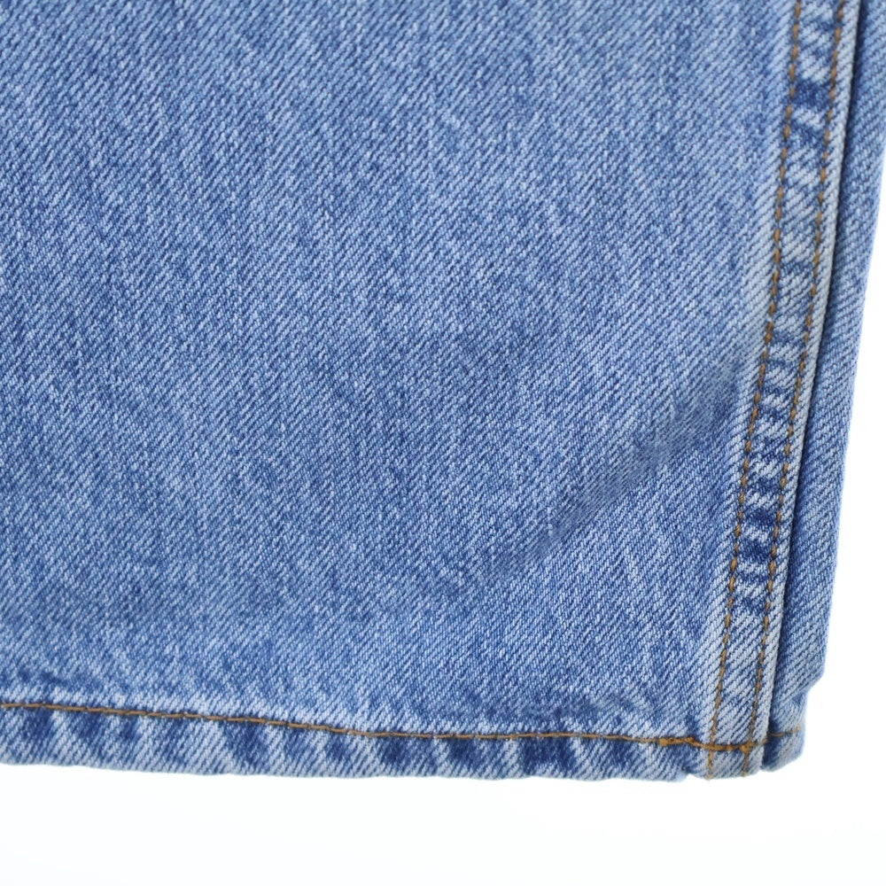 MARNI(マルニ) Embroidered Striped Patch Denim Pant ストライプモヘアパッチ ストレート デニムパンツ インディゴブルー PUJU0021L0 USCU21