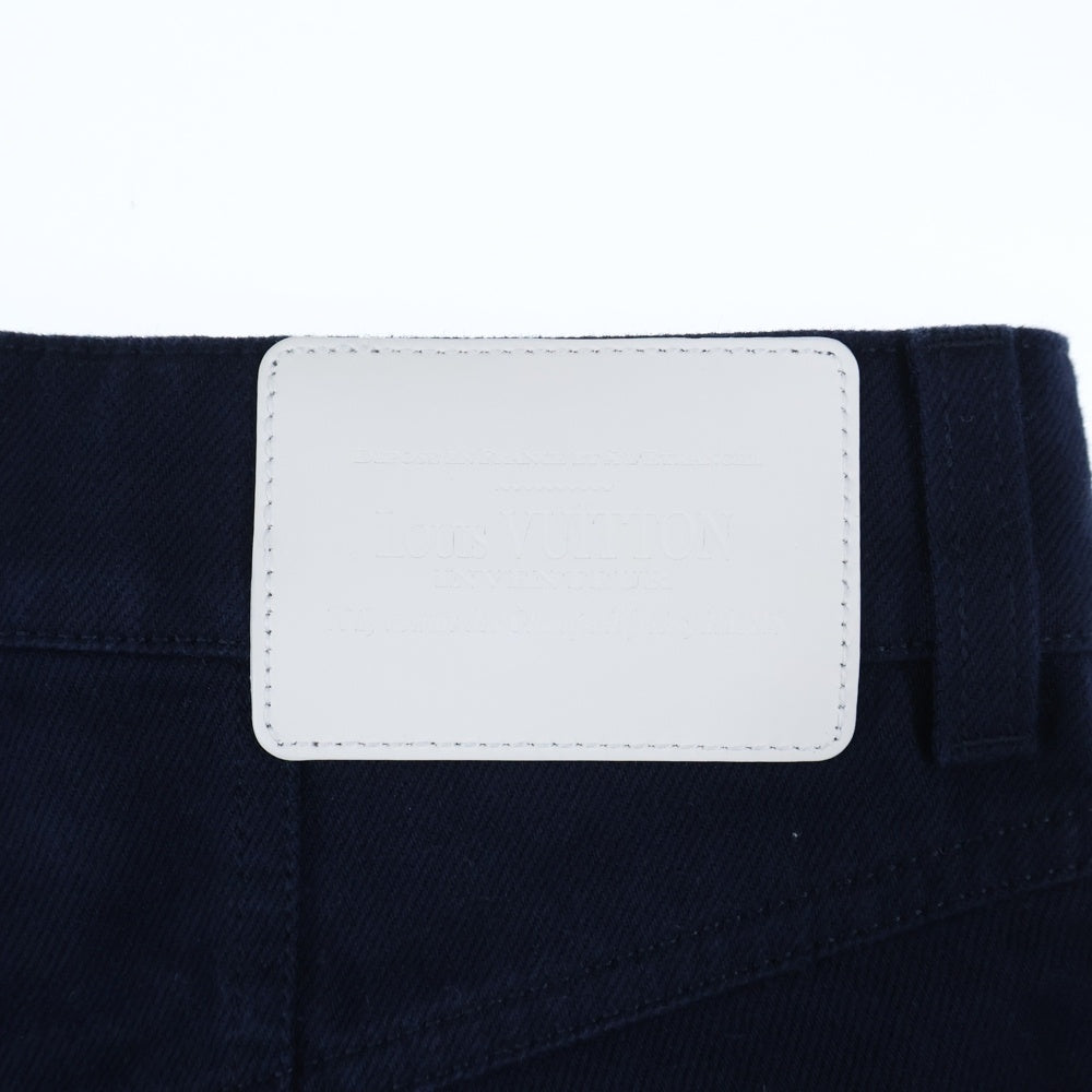LOUIS VUITTON(ルイヴィトン) 22SS モノグラムポケットスキニーデニムパンツ インディゴ RW221J L26 FMTR06