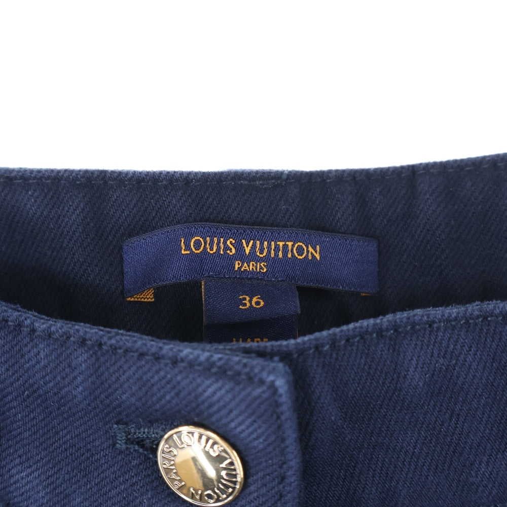 LOUIS VUITTON(ルイヴィトン) 22SS モノグラムポケットスキニーデニムパンツ インディゴ RW221J L26 FMTR06