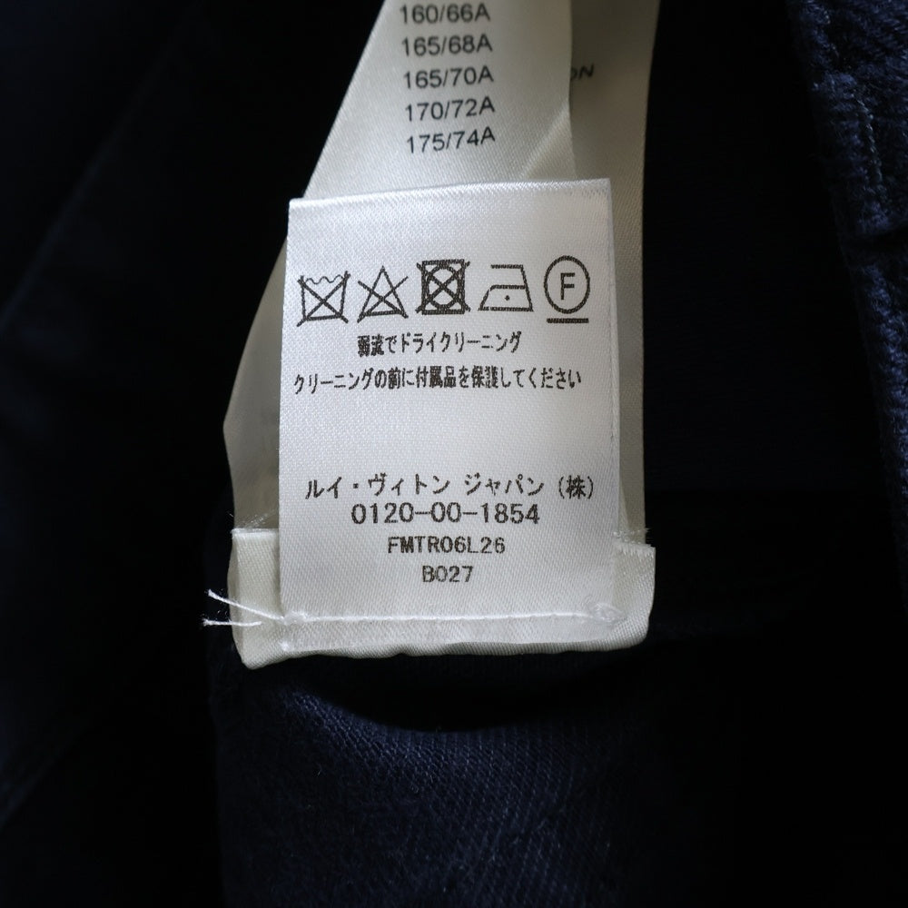 LOUIS VUITTON(ルイヴィトン) 22SS モノグラムポケットスキニーデニムパンツ インディゴ RW221J L26 FMTR06