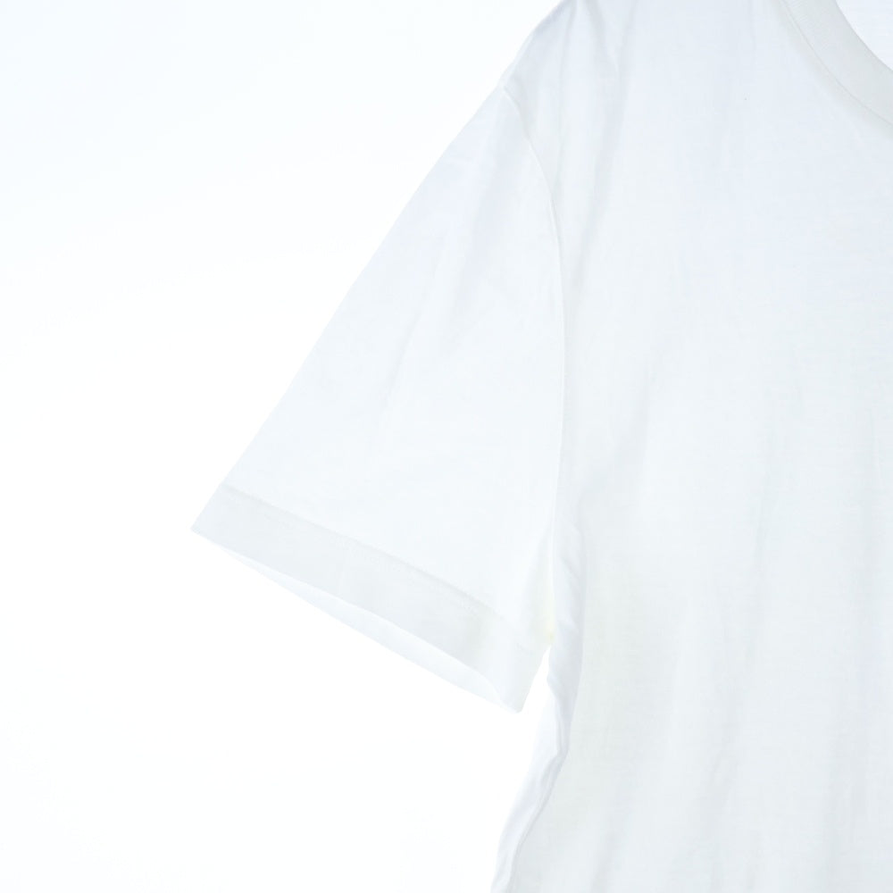 LOUIS VUITTON(ルイヴィトン) 22AW ロゴエンブロイダリー クルーネック半袖Tシャツ カットソー ホワイト RM222Q JC8 HAY50W
