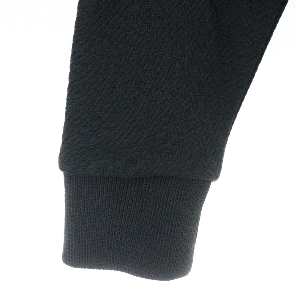 LOUIS VUITTON(ルイヴィトン) 21SS モノグラム 総柄エンボス ジップアップ トラックジャケット ブラック RM211Q XHM HJY45W