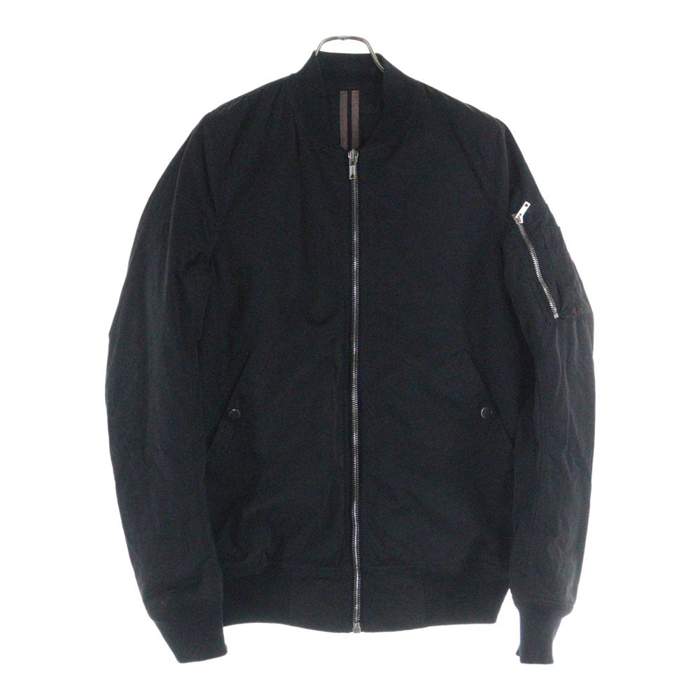 DRKSHDW(ダークシャドウ) 16AW コットン ジップアップ ボンバー フライトジャケット ブラック DU16F8760-MU