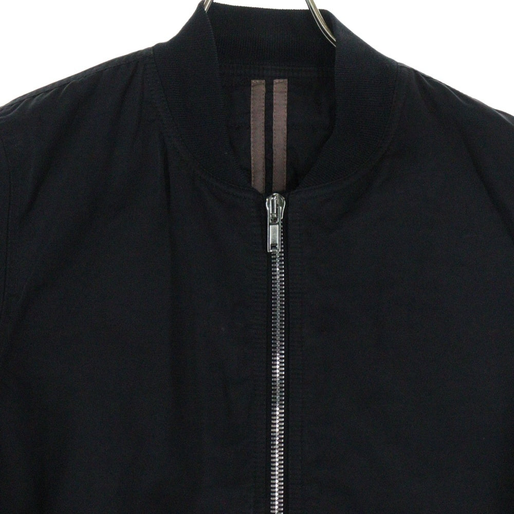 DRKSHDW(ダークシャドウ) 16AW コットン ジップアップ ボンバー フライトジャケット ブラック DU16F8760-MU