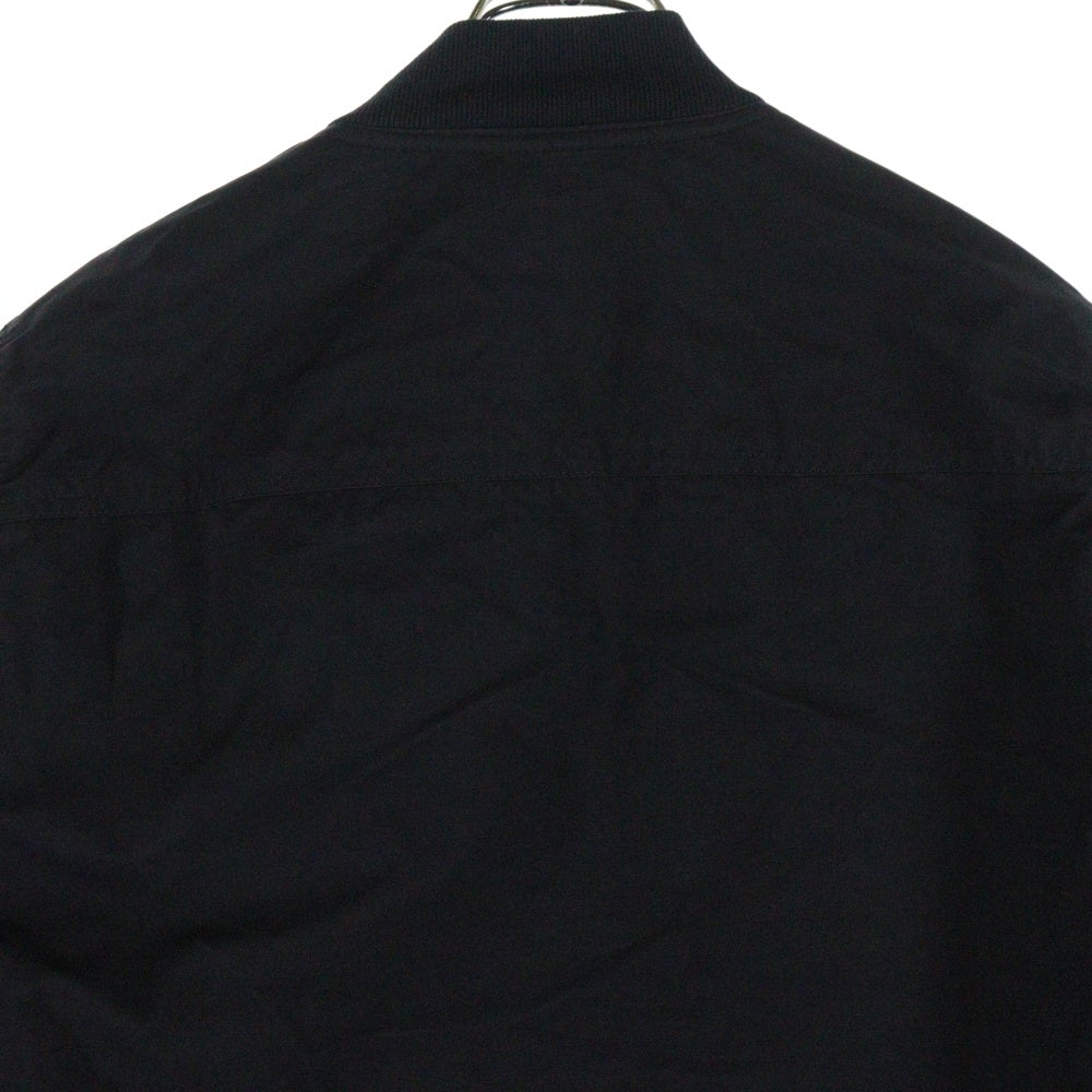 DRKSHDW(ダークシャドウ) 16AW コットン ジップアップ ボンバー フライトジャケット ブラック DU16F8760-MU