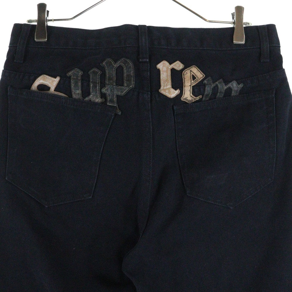 SUPREME(シュプリーム) 22AW The Great China Wall Canvas 5-Pocket Jean グレートチャイナウォール デニム ジーンズ パンツ ブラック