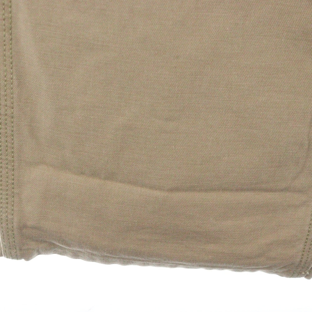 HUMAN MADE(ヒューマンメイド) cotton trousers Washed Duck Work Pants バック ハートロゴ刺繍 ワーク パンツ ベージュ