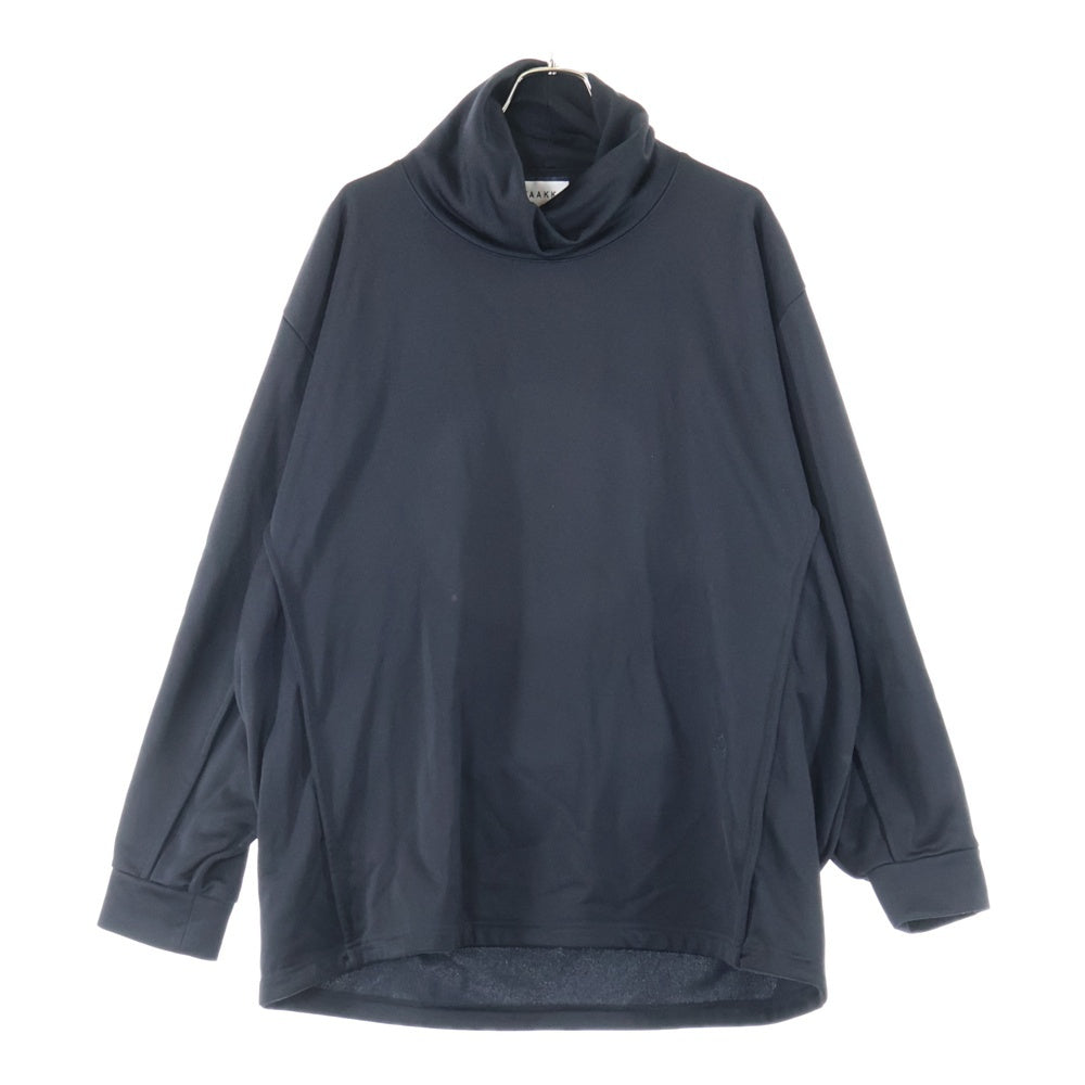 TAAKK(ターク) BASIC JERSEY PULLOVER タートルネック ジャージ TA20AW-JR ブラック