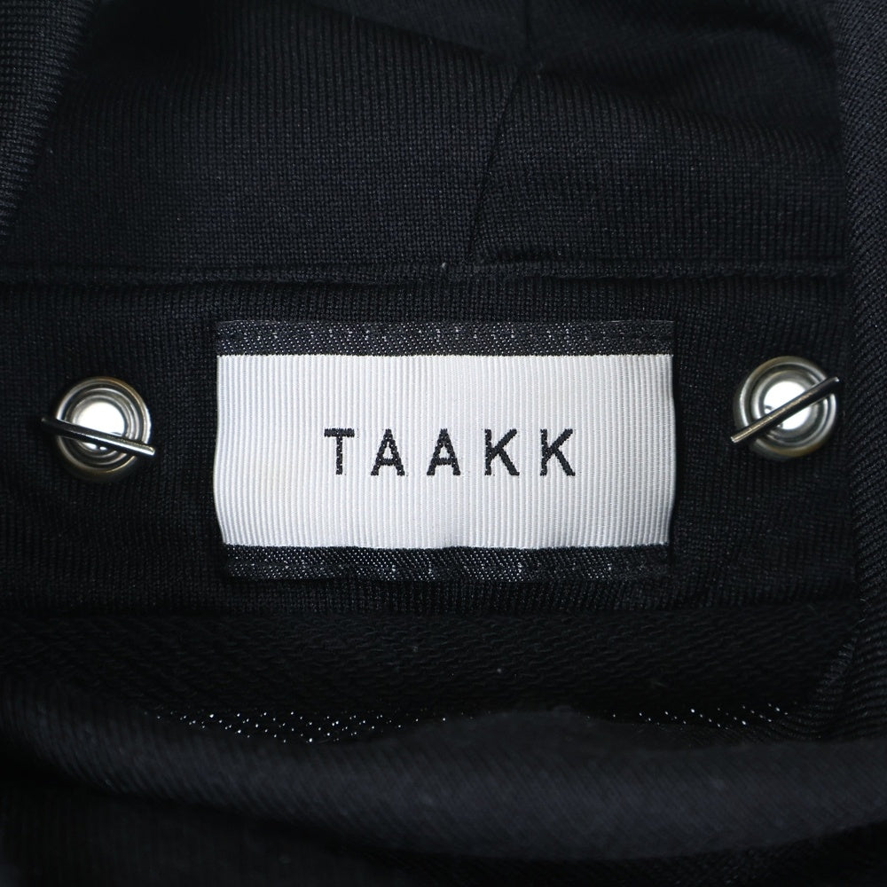 TAAKK(ターク) BASIC JERSEY PULLOVER タートルネック ジャージ TA20AW-JR ブラック