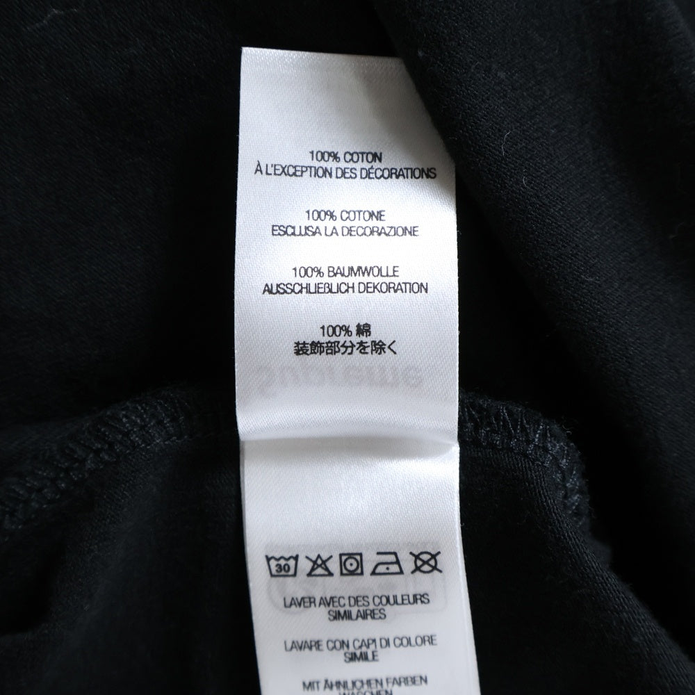 SUPREME(シュプリーム) 23AW Small Box L/S Tee スモールボックス ワッペンロゴ ロングスリーブ 長袖Tシャツ カットソー ブラック