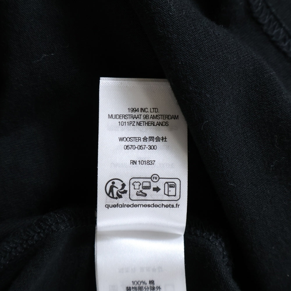 SUPREME(シュプリーム) 23AW Small Box L/S Tee スモールボックス ワッペンロゴ ロングスリーブ 長袖Tシャツ カットソー ブラック