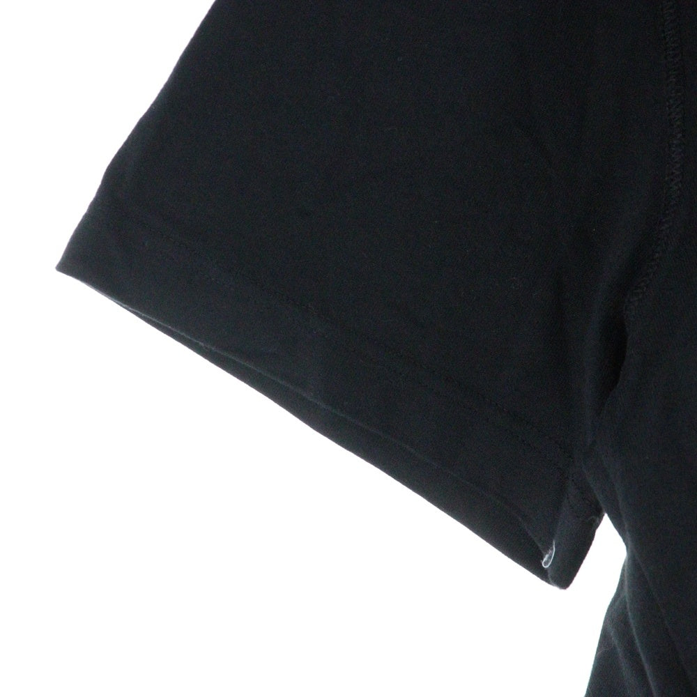 LOUIS VUITTON(ルイヴィトン) 22SS テルモヒートリアクティブ ロゴ プリント 半袖 カットソー Tシャツ ブラック RM221M NPG HMY13W