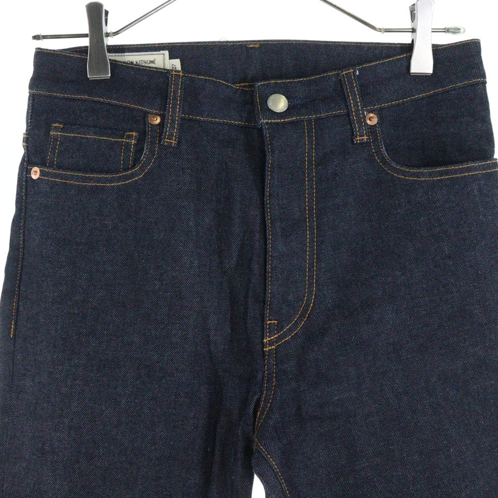 MAISON KITSUNE(メゾンキツネ) スリムフィット デニムパンツ インディゴ KWP39000