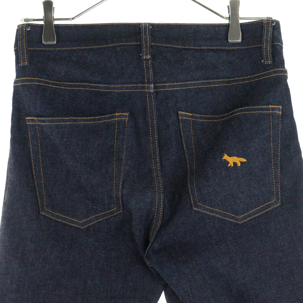 MAISON KITSUNE(メゾンキツネ) スリムフィット デニムパンツ インディゴ KWP39000