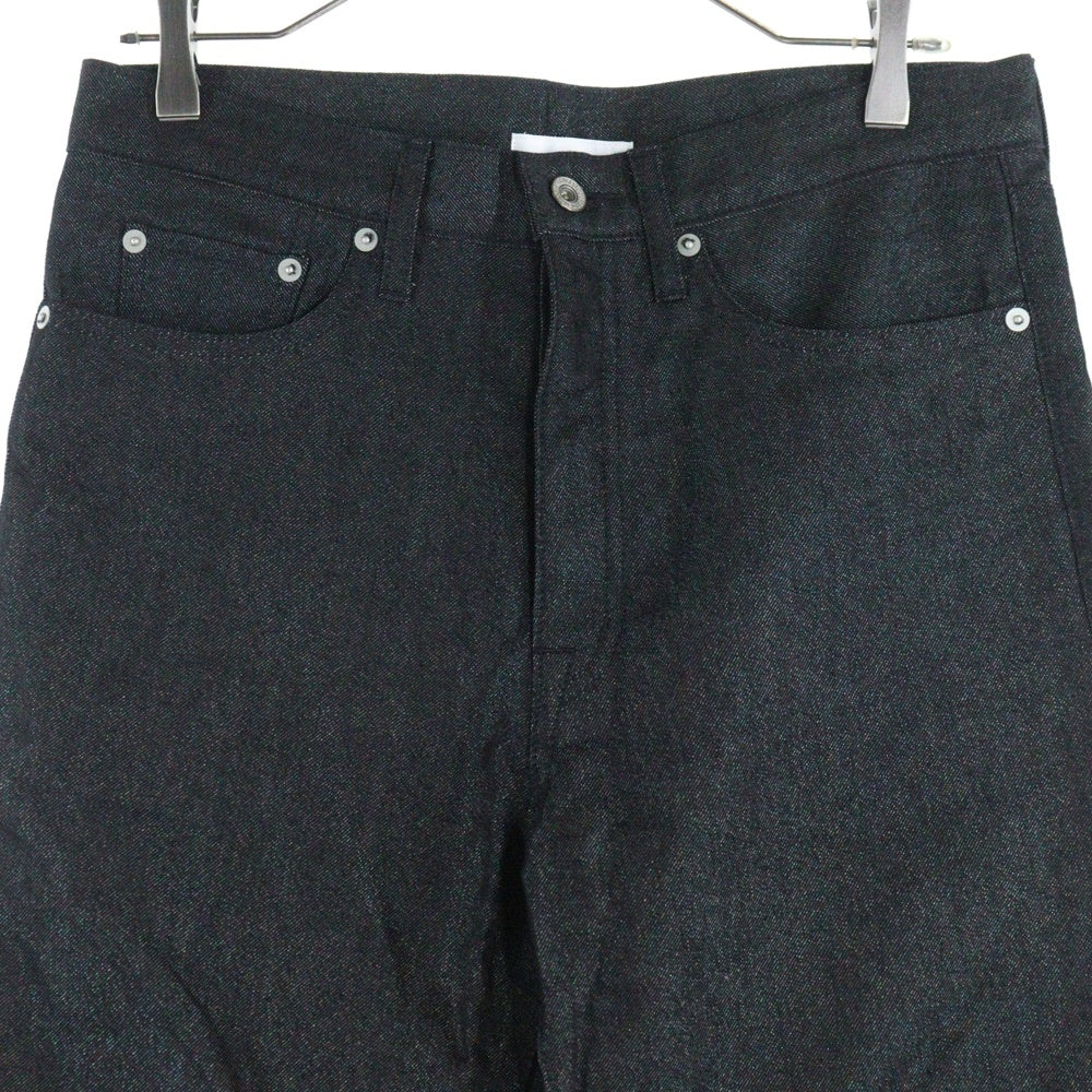 doublet(ダブレット) 23SS Hologram Denim Pants ホログラムストレートデニムパンツ インディゴ 23SS10PT228