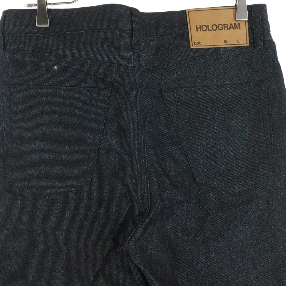 doublet(ダブレット) 23SS Hologram Denim Pants ホログラムストレートデニムパンツ インディゴ 23SS10PT228