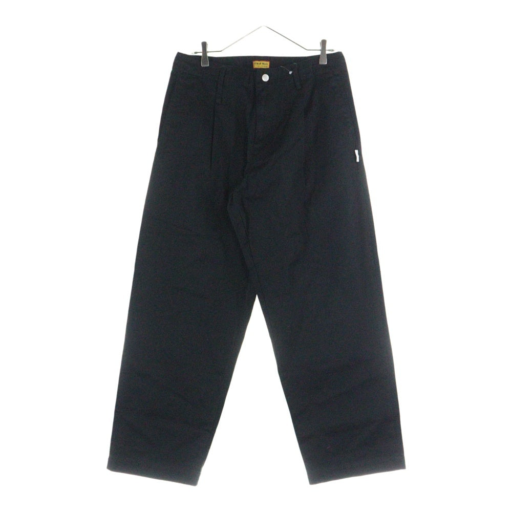 HUMAN MADE(ヒューマンメイド) Skater Pants ストレートワークパンツ ブラック HM29PT014