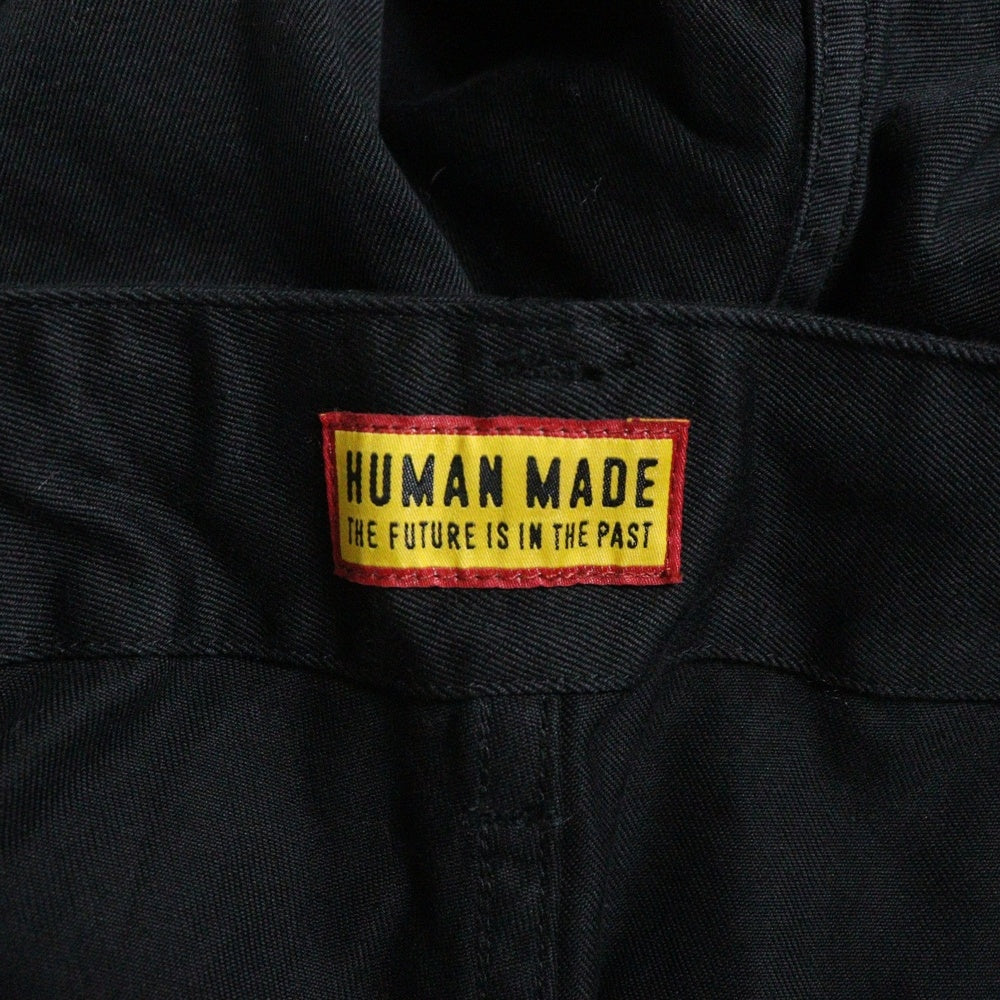 HUMAN MADE(ヒューマンメイド) Skater Pants ストレートワークパンツ ブラック HM29PT014
