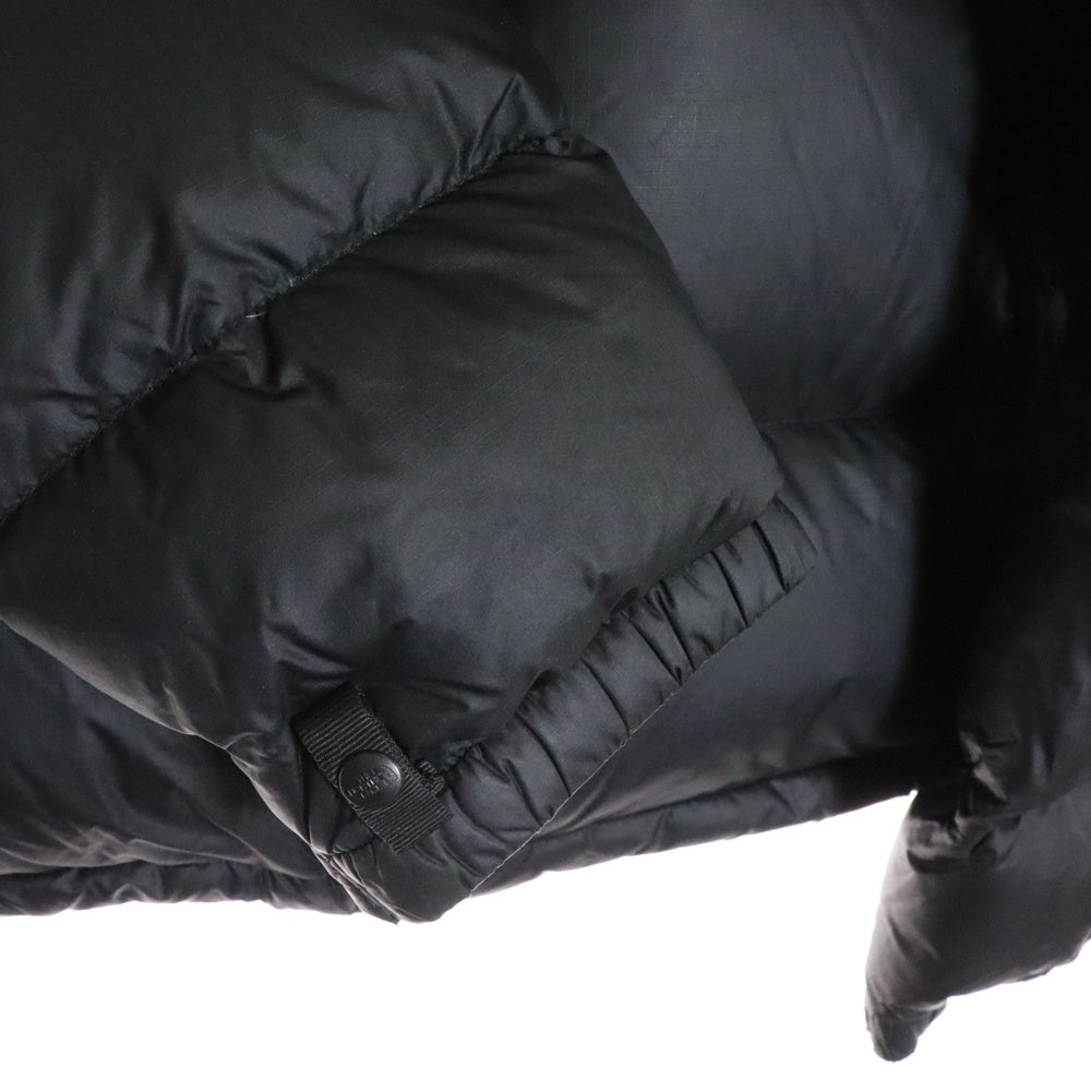 THE NORTH FACE(ザノースフェイス) NUPTSE JACKET ヌプシ ロゴ エンブロイダリー ジップアップ ダウンジャケット ブラック NJ1DM62A