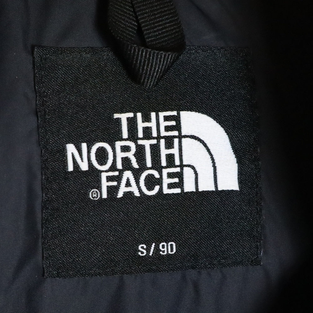 THE NORTH FACE(ザノースフェイス) NUPTSE JACKET ヌプシ ロゴ エンブロイダリー ジップアップ ダウンジャケット ブラック NJ1DM62A