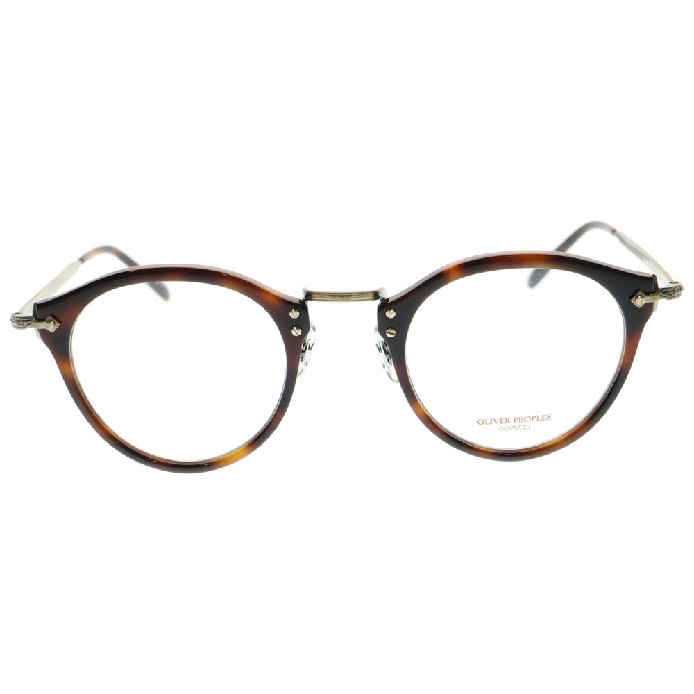 OLIVER PEOPLES(オリバーピープルズ) LIMITED EDITION 雅 リミテッド エディション ミヤビ ラウンドフレームメガネ サングラス ブラウン