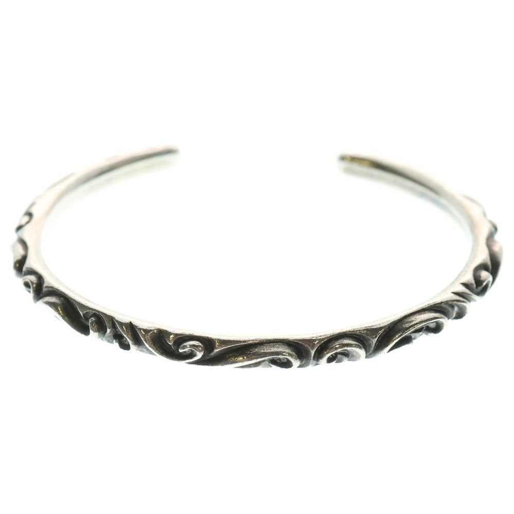 CHROME HEARTS(クロムハーツ) BANGLE SCROLL スクロールバンドバングル ブレスレット シルバー BCA127