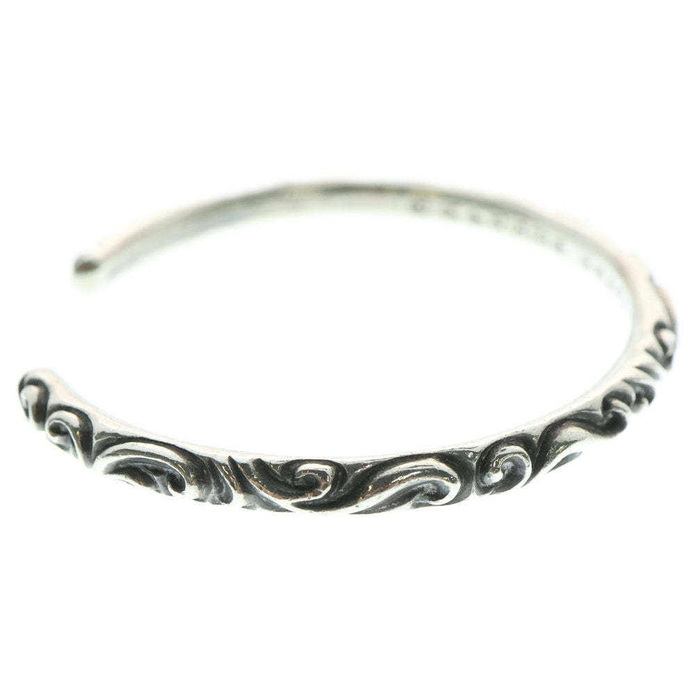 CHROME HEARTS(クロムハーツ) BANGLE SCROLL スクロールバンドバングル ブレスレット シルバー BCA127