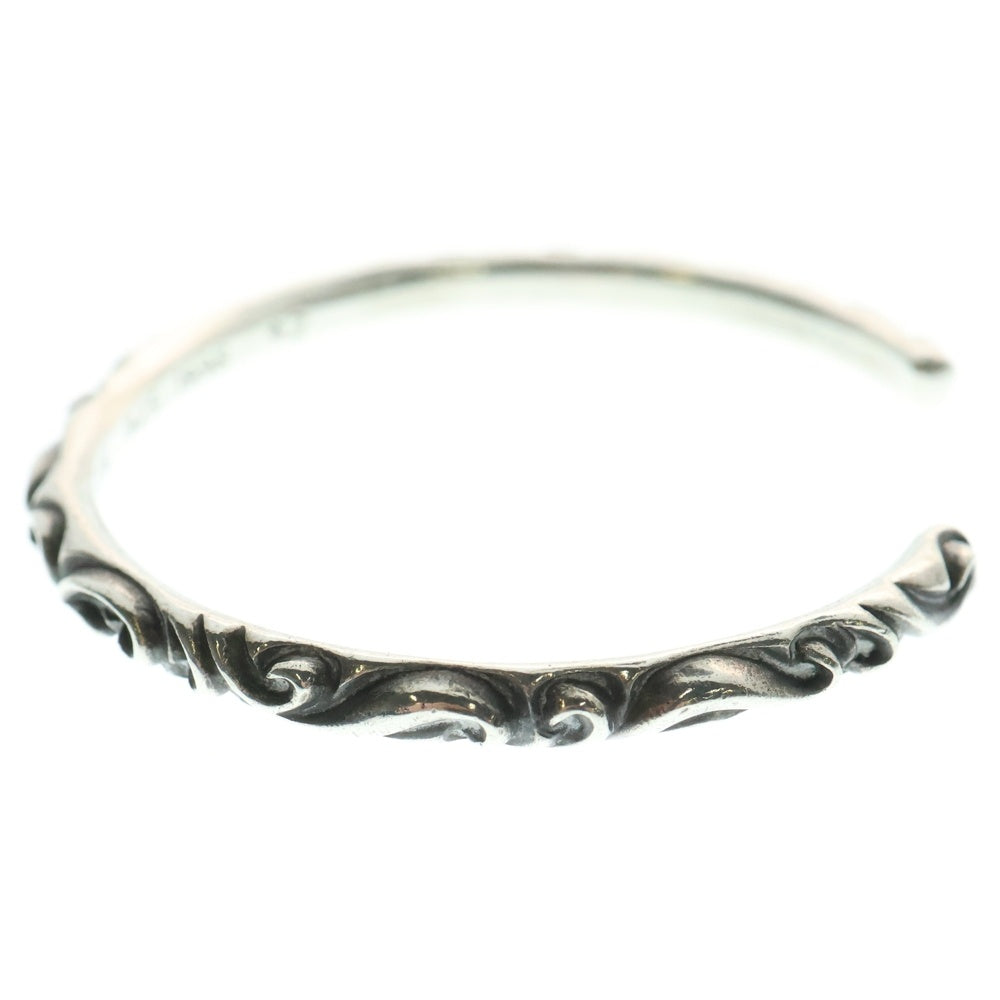 CHROME HEARTS(クロムハーツ) BANGLE SCROLL スクロールバンドバングル ブレスレット シルバー BCA127