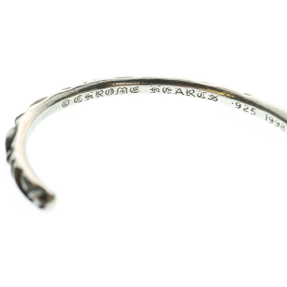 CHROME HEARTS(クロムハーツ) BANGLE SCROLL スクロールバンドバングル ブレスレット シルバー BCA127
