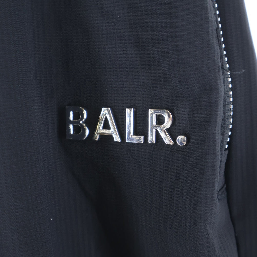 BALR.(ボーラー) JP Q-SERIES REGULAR FIT NYLONPANTS レギュラーフィット ナイロンパンツ ブラック B1411.1124