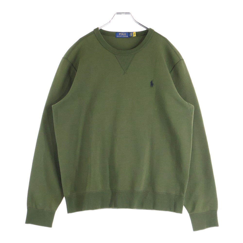 Polo Ralph Lauren ポロベア刺繍ニット　カーキ色　US Sサイズ Polo Ralph Lauren ポロベア刺繍ニット カーキ色 US Sサイズ Polo