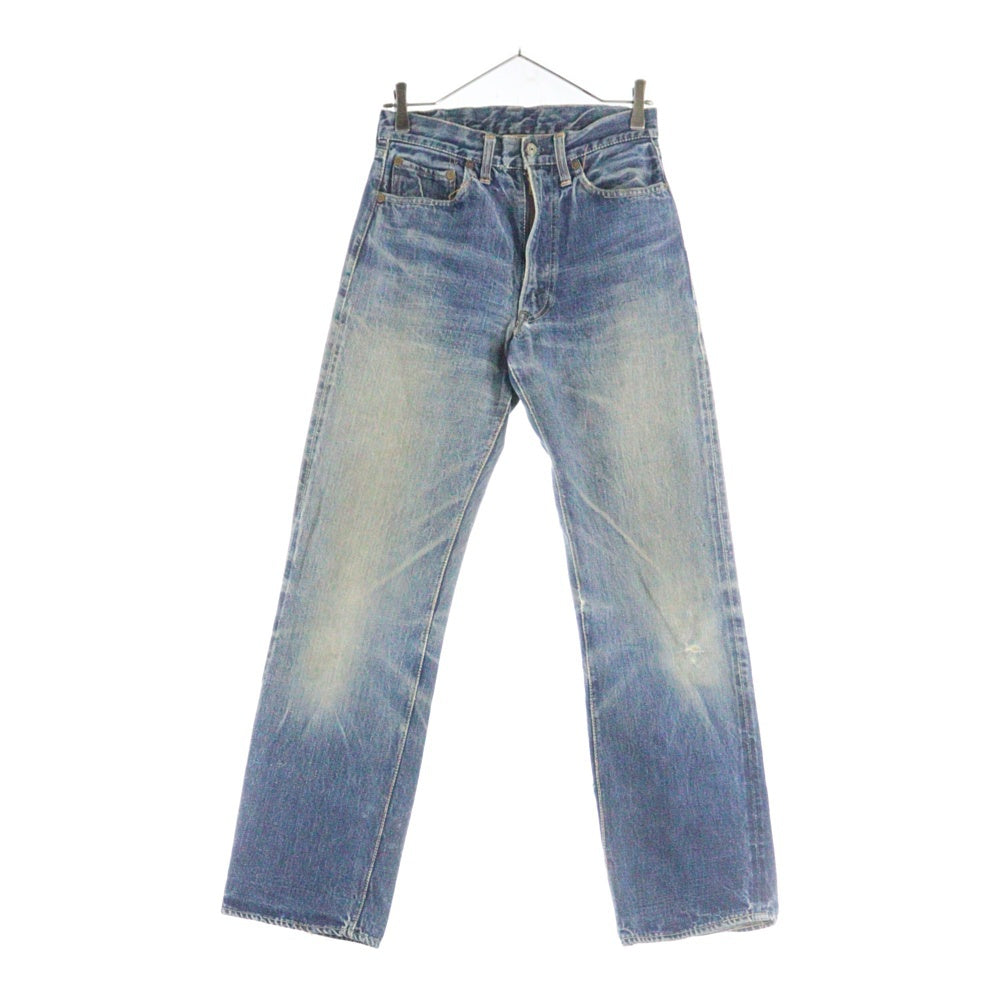 Levi's(リーバイス) 50S VINTAGE 504ZXX ユースモデル トップボタンドームGRIPPER ZIPPER 片面タブ Vステッチ 隠しリベット センターオンセット ジップフライデニムパンツ
